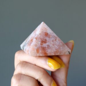 Sunstone Pyramid Sun God Ra Enlightenment Crystal