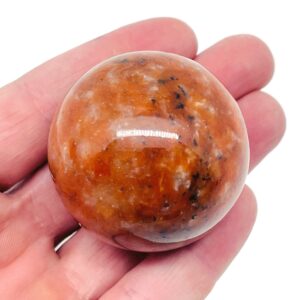 Sunstone Sphere Stone A++ – Crystal Ball - Healing Crystal Stones – Crystal Décor – 40-50mm - Ba1036