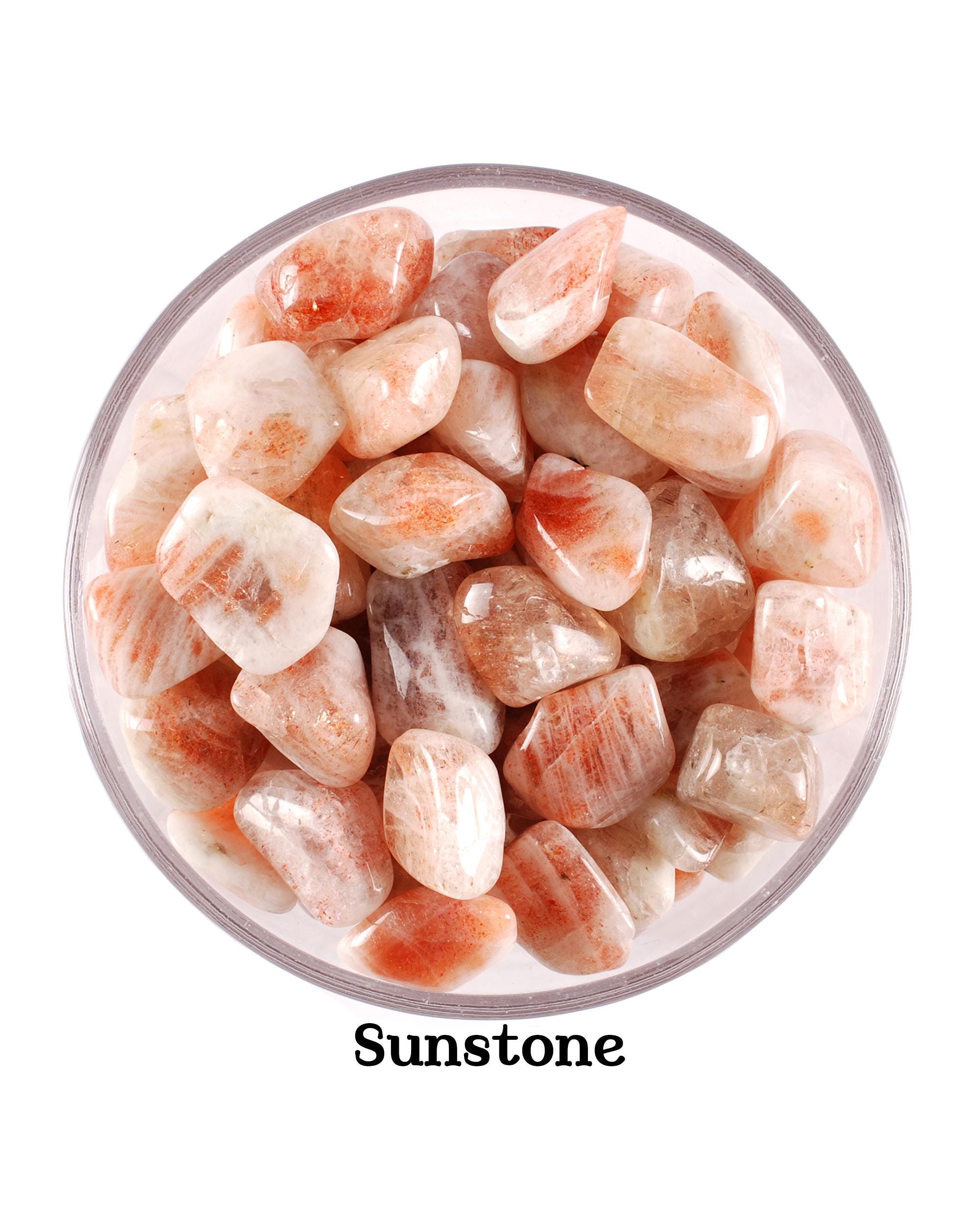 Sunstone Tumbled Stone, Natural Joy And Leadership, Altar Ritual Gemstone