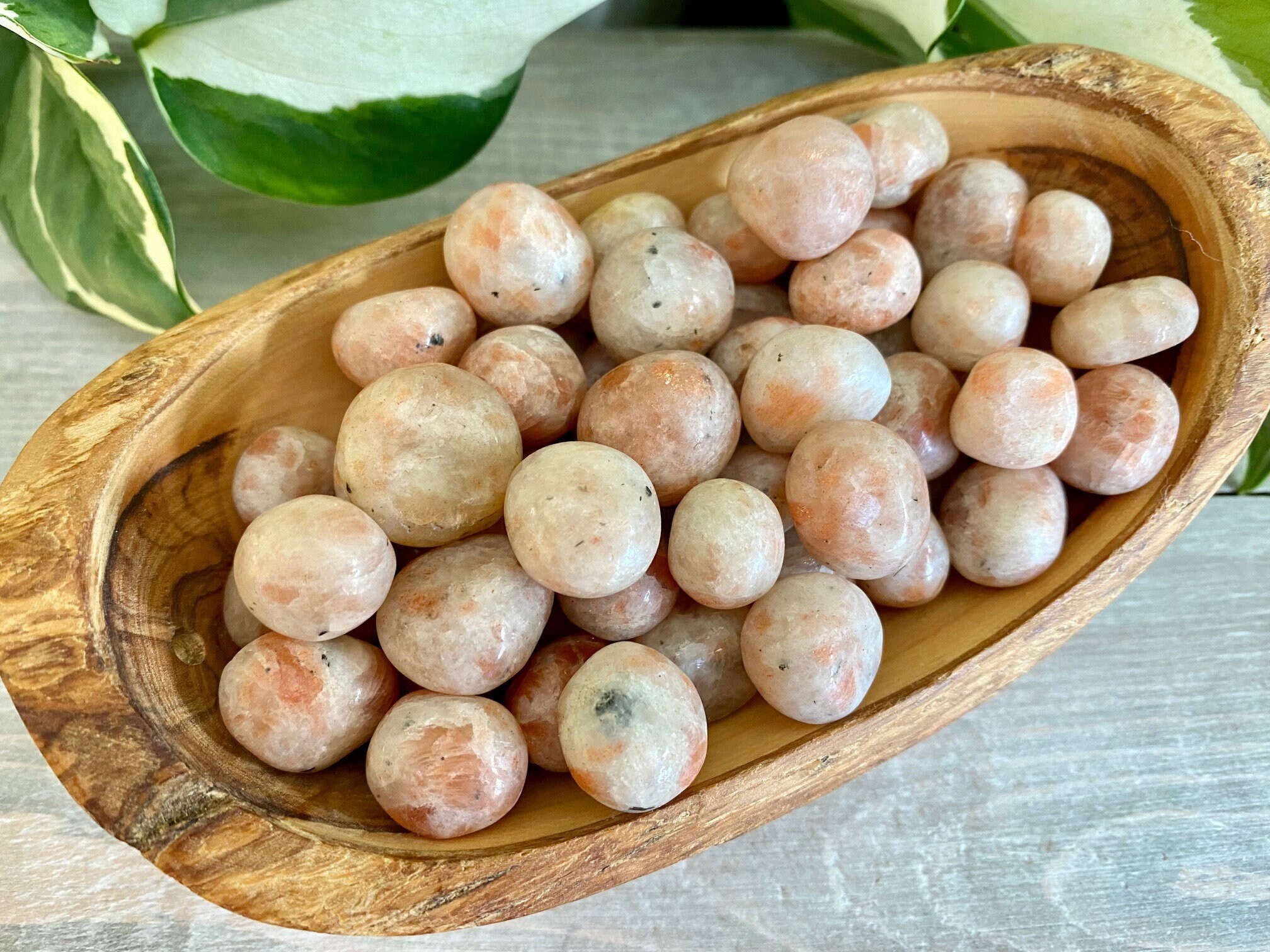 Sunstone Tumbled Stone Small | Orange Crystal Gemstone Natural