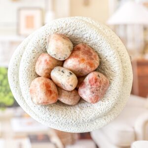 Sunstone Tumbled Stones: Joy, Confidence & Solar Plexus Chakra