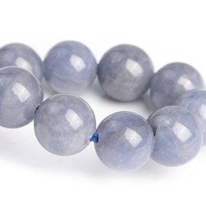 7-8mm Tanzanite Beads Gray Purple Bracelet Grade Aaa Genuine Natural Round Gemstone 7" (120825h-2596)