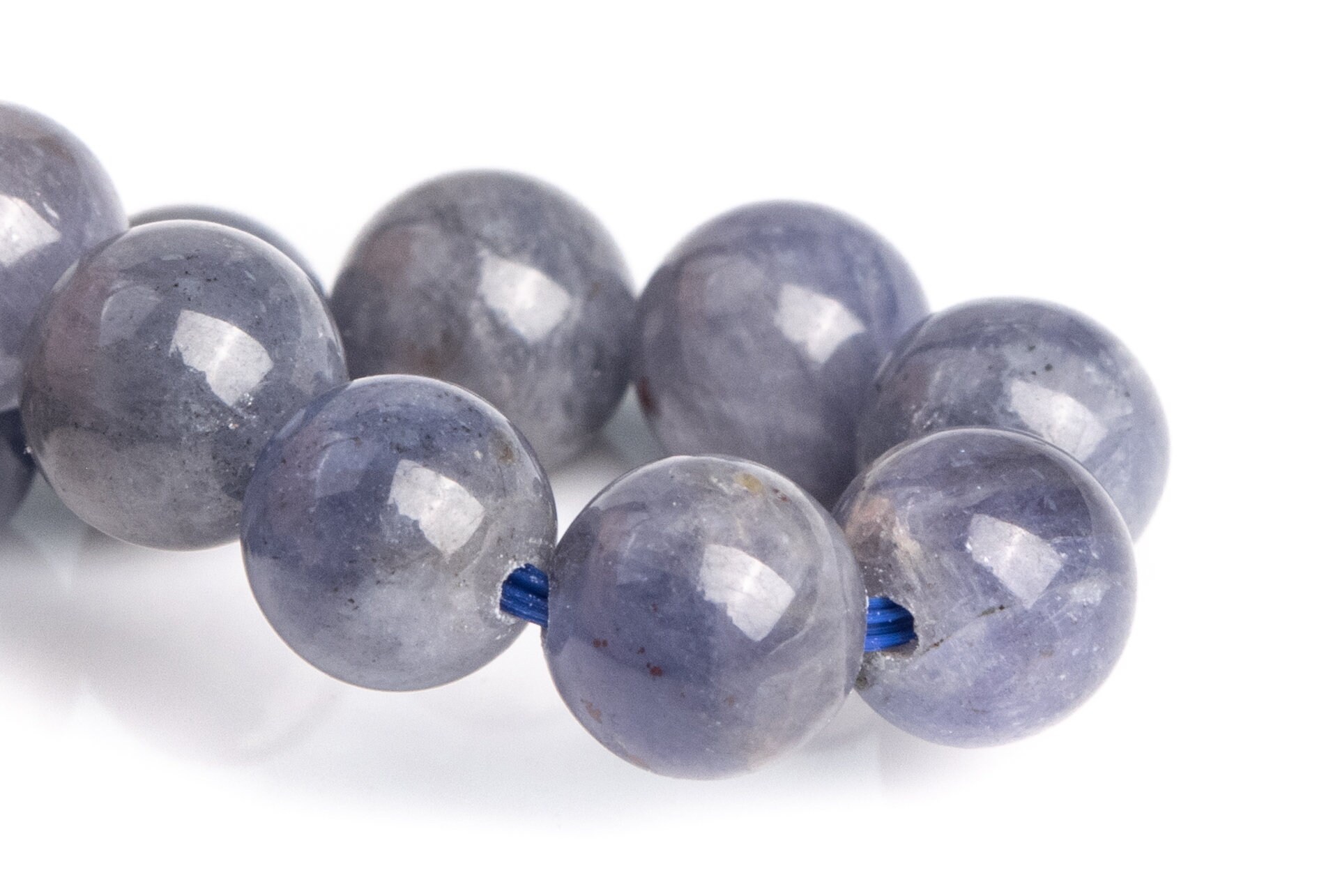 7mm Tanzanite Beads Gray Purple Bracelet Grade Aa Genuine Natural Round Gemstone 7" (120800h-2585) 7mm Tanzanite Beads Gray Purple Bracelet Grade Aa Genuine Natural Round Gemstone 7" (120800h-2585)