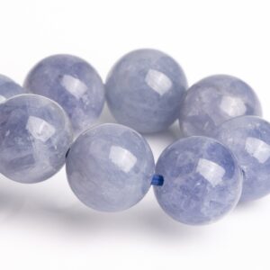 8-9mm Tanzanite Beads Purple Blue Bracelet Grade Aaa Genuine Natural Round Gemstone 7" (120847h-2624)