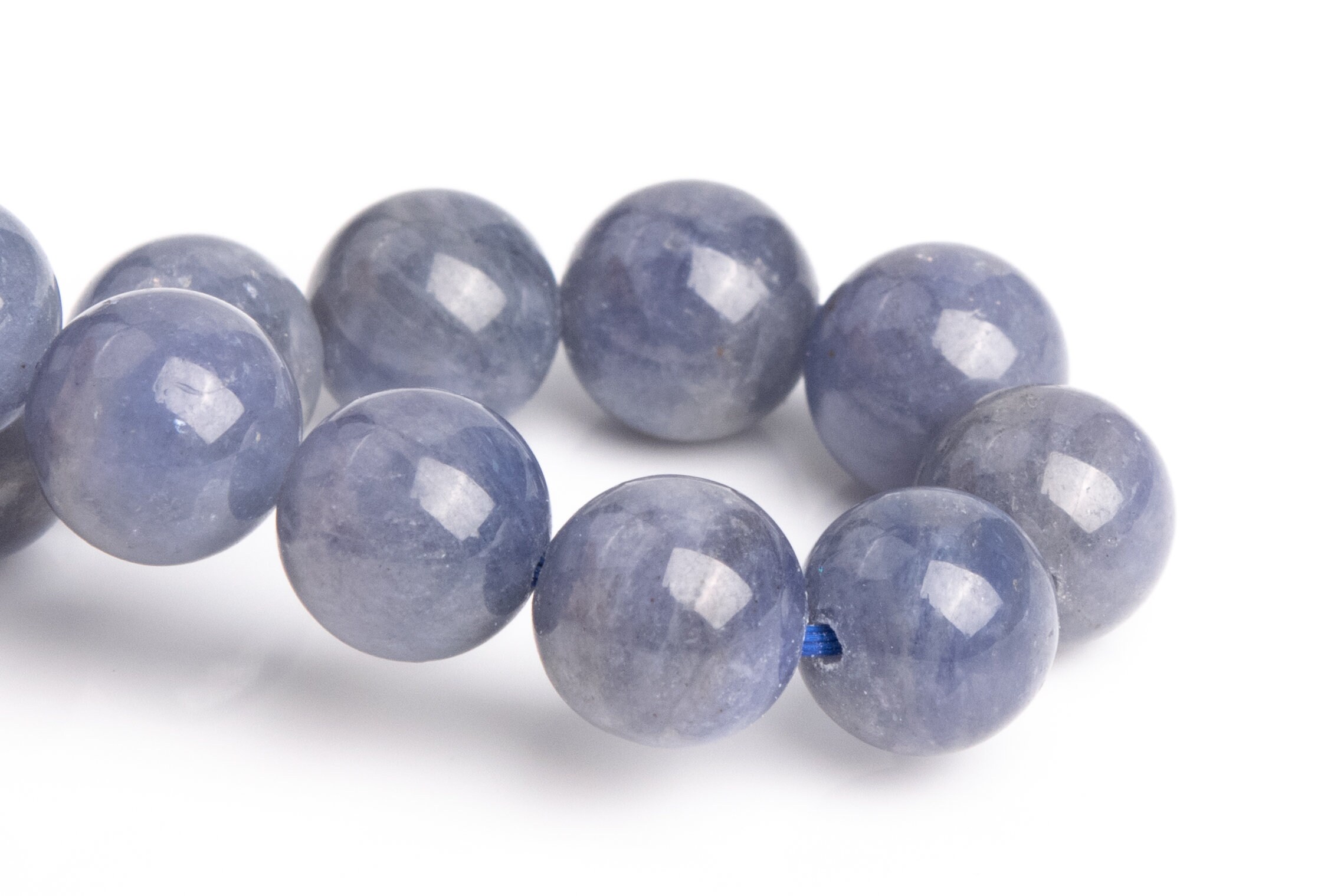 8-9mm Tanzanite Beads Purple Blue Bracelet Grade Aaa Genuine Natural Round Gemstone 7" (120850h-2624) 8-9mm Tanzanite Beads Purple Blue Bracelet Grade Aaa Genuine Natural Round Gemstone 7" (120850h-2624)