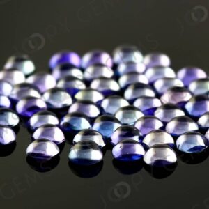 Tanzanite Cabochon 4mm Round - Per Stone