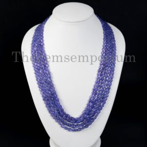 Aaa+ Tanzanite Smooth Oval Necklace, Tanzanite Oval Nuggets Necklace, Natural 6 Lines Layering Necklace, Top Quality Tanzanite Necklace,gift Aaa+ Tanzanite Smooth Oval Necklace, Tanzanite Oval Nuggets Necklace, Natural 6 Lines Layering Necklace, Top Quality Tanzanite Necklace,gift