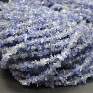 Tanzanite Gemstone Chips Nuggets Beads - 3mm - 8mm, 32" Strand Tanzanite Gemstone Chips Nuggets Beads - 3mm - 8mm, 32" Strand