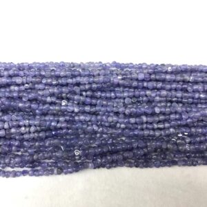 Natural Tanzanite 3-4mm Nuggets Gemstone Grade A Loose Beads 16 Inch Jewelry Supply Bracelet Necklace Material Support Wholesale Natural Tanzanite 3-4mm Nuggets Gemstone Grade A Loose Beads 16 Inch Jewelry Supply Bracelet Necklace Material Support Wholesale