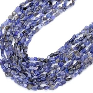 Natural Tanzanite Gemstone 6-8MM Pebble Nugget Loose BeadsBULK LOT 1,2,6,12 and 50 (D466) Natural Tanzanite Gemstone 6-8MM Pebble Nugget Loose BeadsBULK LOT 1,2,6,12 and 50 (D466)