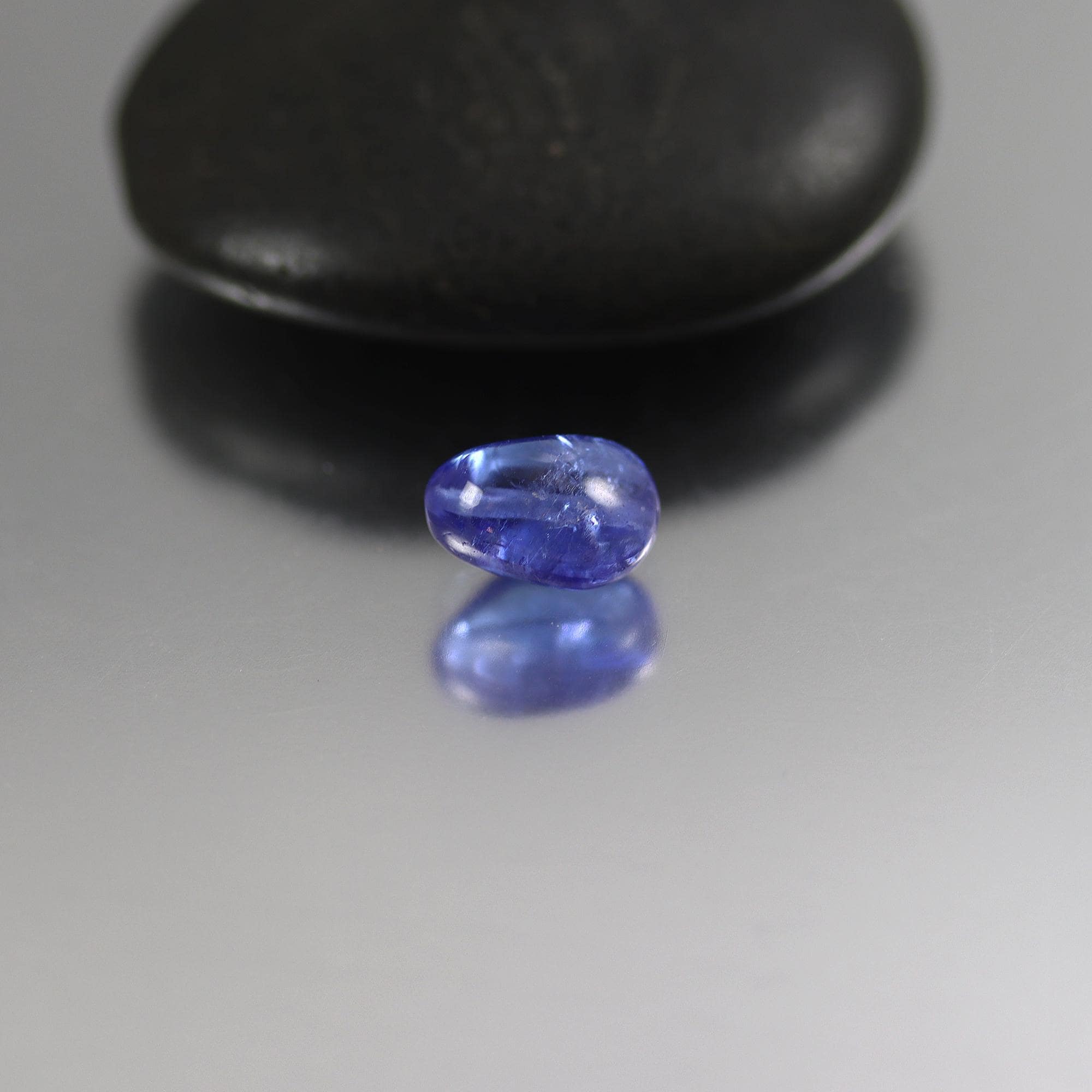 Superb Tanzanite Nugget Bead - Single Focal - 10 X 7.5 Mm