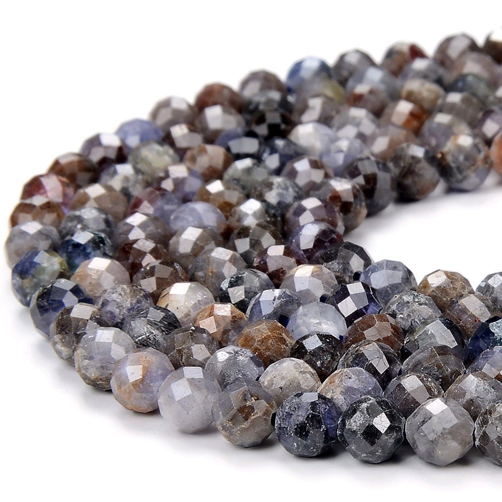 Natural Tanzanite Gemstone Grade A Micro Faceted Round 5mm Loose Beads 15 Inch Full Strand (80018223-p97)