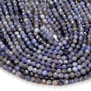 Natural Tanzanite Gemstone Grade A Micro Faceted Round 3MM 4MM Loose Beads BULK LOT 1,2,6,12 and 50 (P45) Natural Tanzanite Gemstone Grade A Micro Faceted Round 3MM 4MM Loose Beads BULK LOT 1,2,6,12 and 50 (P45)