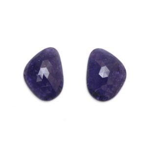 Natural Tanzanite Faceted Organic Rosecut Loose Gemstone, 29x22x7 Mm, Tanzanite Rosecut, Tanzanite Jewelry Making Gemstone Pair ( 2 Pieces ) Natural Tanzanite Faceted Organic Rosecut Loose Gemstone, 29x22x7 Mm, Tanzanite Rosecut, Tanzanite Jewelry Making Gemstone Pair ( 2 Pieces )