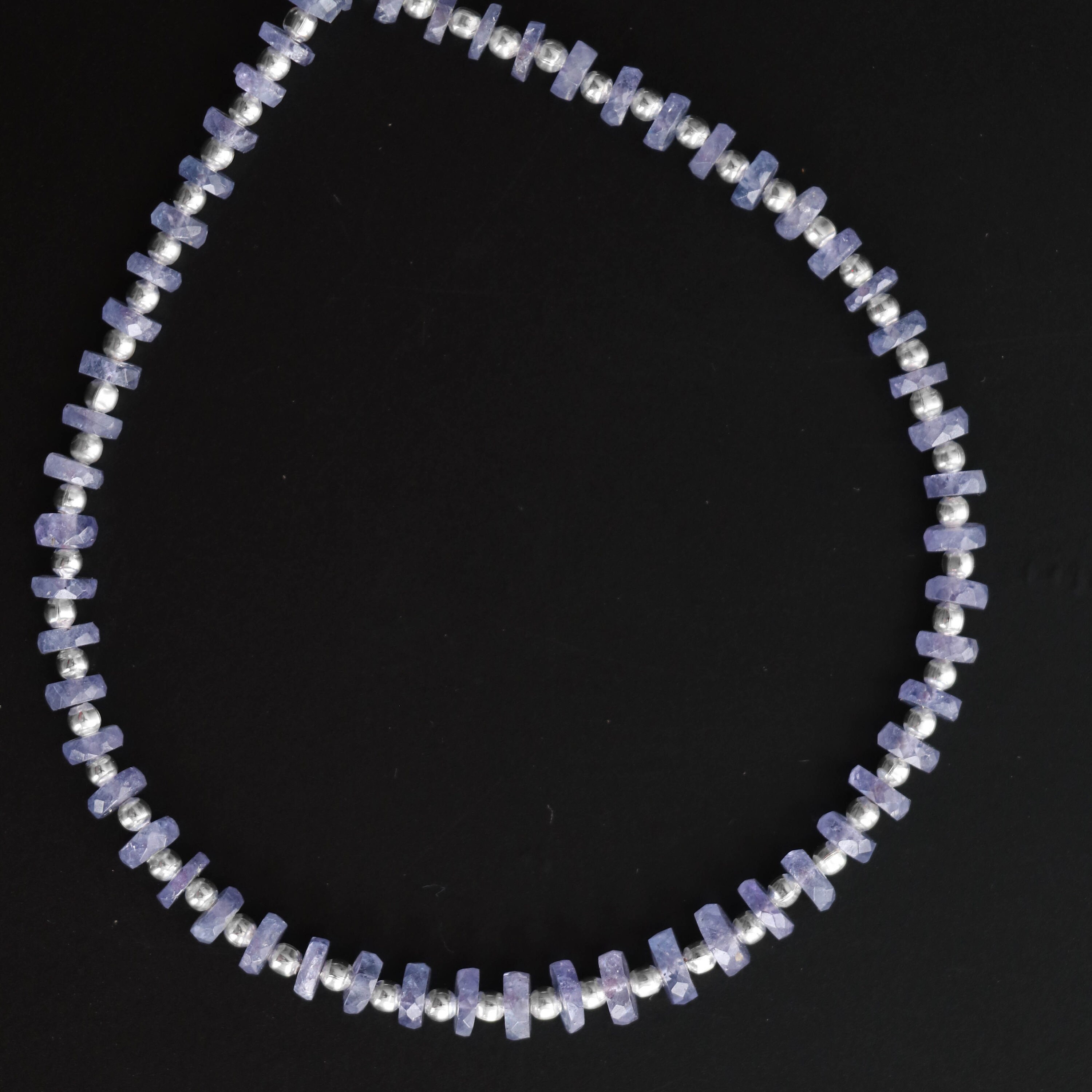 Tanzanite Faceted Tyre Beads, 4 Mm To 5 Mm, Tanzanite Strand, Gift For Women , 16 Inch Full Strand, Per Strand Price