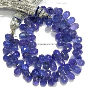 Tanzanite Faceted Teardrops Aaa Quality Blue Tanzanite Teardorps Beads Natural Tanzanite Beads 9” Briolette Tanzanite Gemstone Wholesale Tanzanite Faceted Teardrops Aaa Quality Blue Tanzanite Teardorps Beads Natural Tanzanite Beads 9” Briolette Tanzanite Gemstone Wholesale