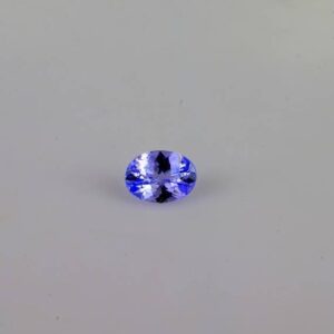 0.75 Carat Blue Tanzanite 7x5mm Faceted Cut Oval AAA+ Grade Loose Gemstone - Natural Tanzanite Ring | Pendant Design Gemstones