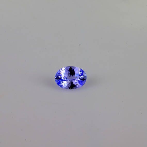 0.75 Carat Blue Tanzanite 7x5mm Faceted Cut Oval Aaa+ Grade Loose Gemstone - Natural Tanzanite Ring | Pendant Design Gemstones