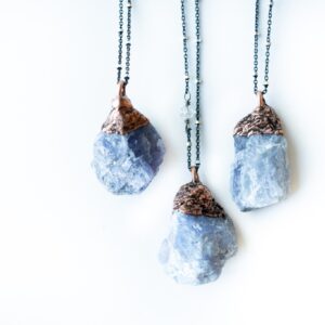 Raw Tanzanite Necklace | Tanzanite Necklace | Tanzanite Pendant | Raw Crystal Necklace | December Birthstone Necklace
