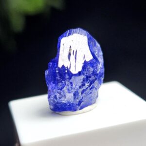 Raw Tanzanite Crystal 2.34g, Raw Indigo Blue Tanzanite, Terminated Specimen Raw Tanzanite Crystal 2.34g, Raw Indigo Blue Tanzanite, Terminated Specimen