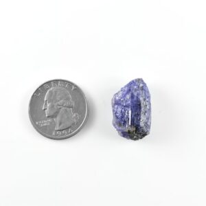 Raw Tanzanite Crystal, 33.25ct Zoisite Specimen Raw Tanzanite Crystal, 33.25ct Zoisite Specimen
