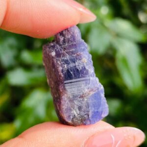 Raw Tanzanite Crystal: Large Rough Gemstone Specimen, Periwinkle Blue 12.8g Raw Tanzanite Crystal: Large Rough Gemstone Specimen, Periwinkle Blue 12.8g