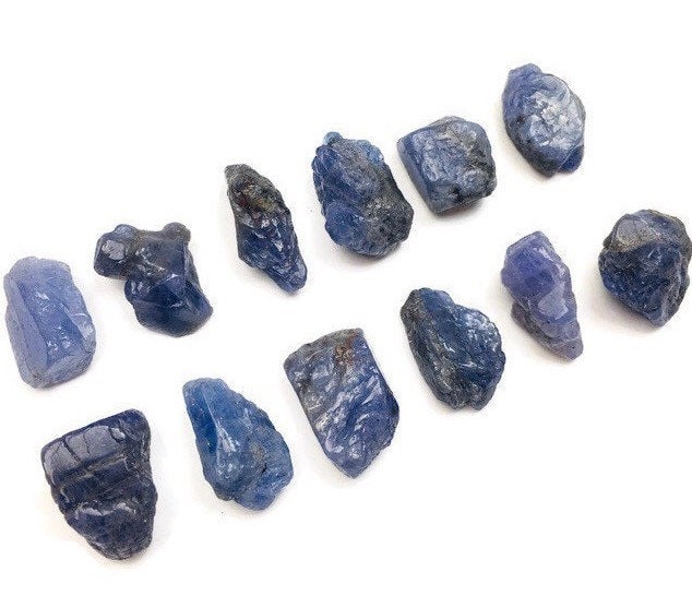 Raw Tanzanite Crystal: Light Blue Gemstone From Tanzania (15-20mm) Raw Tanzanite Crystal: Light Blue Gemstone From Tanzania (15-20mm)