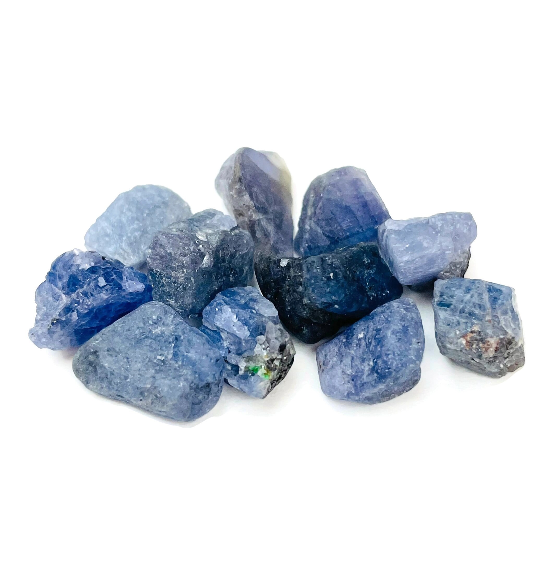 Raw Tanzanite Crystal Lot: Natural Rough Gemstone (10 Grams) Raw Tanzanite Crystal Lot: Natural Rough Gemstone (10 Grams)