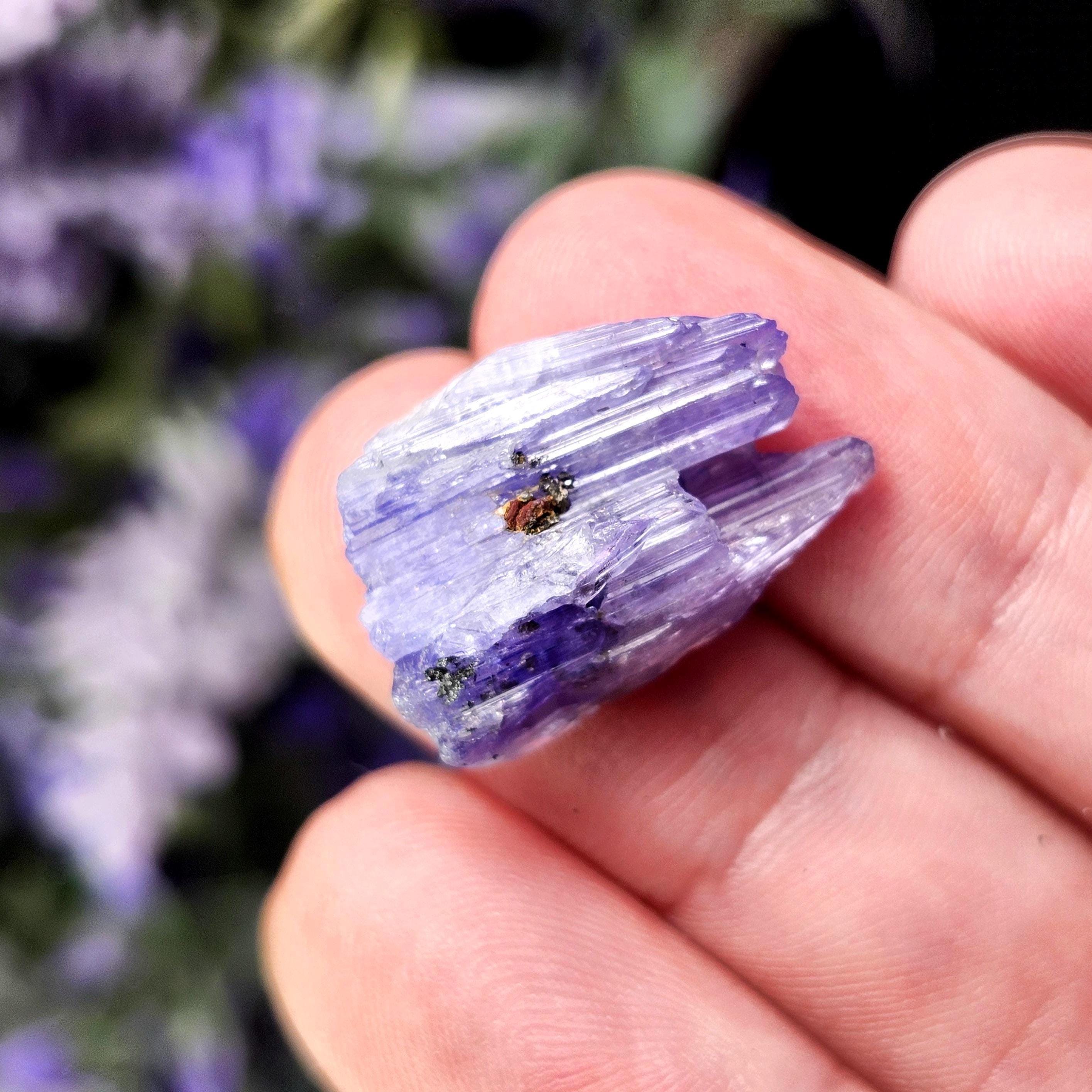 Tanzanite Crystal Specimen, 3.6g - Indigo Tanzanite Gemstone - Raw Tanzanite Tanzanite Crystal Specimen, 3.6g - Indigo Tanzanite Gemstone - Raw Tanzanite