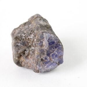 Tanzanite With Graphite Raw Crystal Piece Tanzanite With Graphite Raw Crystal Piece