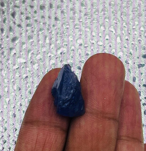 Natural Raw Tanzanite Sprcimen Healing Crystal Blue Tanzanight Rogh Stone Untreated Jewlery Tanzanite Raw Gemstone