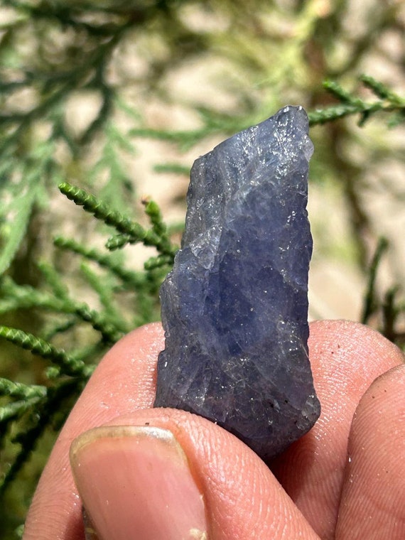 Natural Raw Tanzanite Sprcimen Healing Crystal Blue Tanzanight Rogh Stone Untreated Jewlery Tanzanite Raw Gemstone