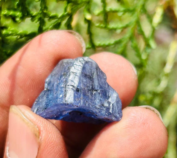Natural Raw Tanzanite Sprcimen Healing Crystal Blue Tanzanight Rogh Stone Untreated Jewlery Tanzanite Raw Gemstone