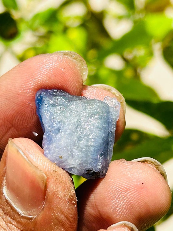 Natural Raw Tanzanite Sprcimen Healing Crystal Blue Tanzanight Rogh Stone Untreated Jewlery Tanzanite Raw Gemstone