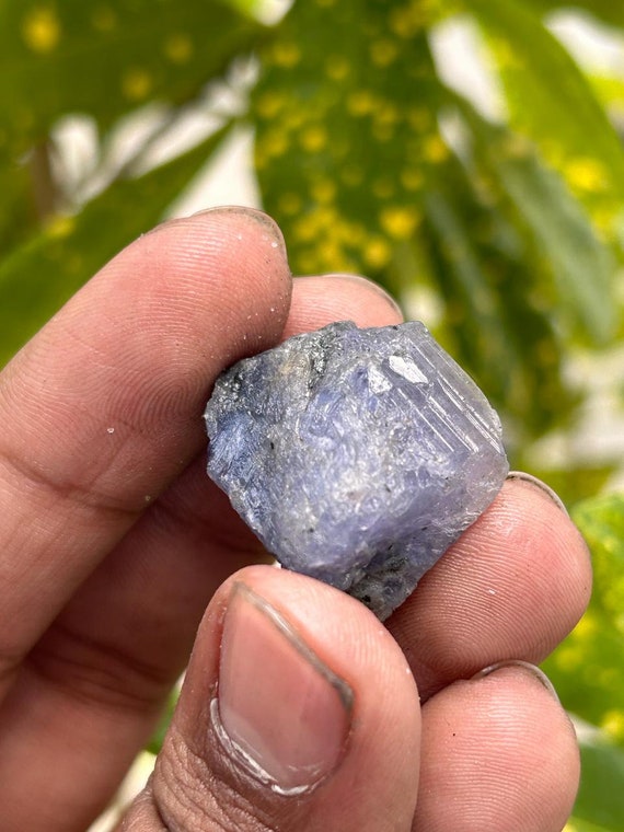 Natural Raw Tanzanite Sprcimen Healing Crystal Blue Tanzanight Rogh Stone Untreated Jewlery Tanzanite Raw Gemstone