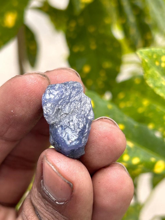 Natural Raw Tanzanite Sprcimen Healing Crystal Blue Tanzanight Rogh Stone Untreated Jewlery Tanzanite Raw Gemstone