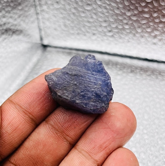 Natural Raw Tanzanite Sprcimen Healing Crystal Blue Tanzanight Rogh Stone Untreated Jewlery Tanzanite Raw Gemstone