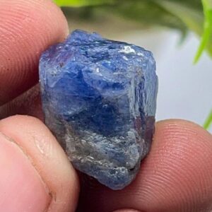 Raw Tanzanite Specimen: Untreated Blue Healing Crystal, 30.45 Carat Raw Tanzanite Specimen: Untreated Blue Healing Crystal, 30.45 Carat