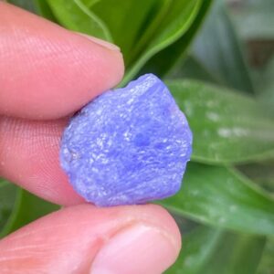Raw Tanzanite Stone Chunk: December Birthstone, Healing Crystal (30 Ct, 18x17x14 Mm) Raw Tanzanite Stone Chunk: December Birthstone, Healing Crystal (30 Ct, 18x17x14 Mm)