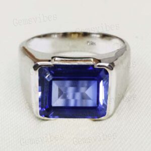 Tanzanite Ring, 925 Sterling Silver Ring, Handmade Jewelry Gift For Her