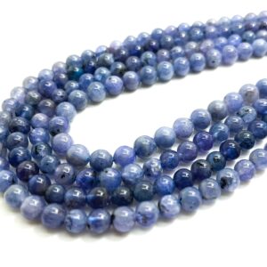 Aaa Tanzanite Gemstone Beads, High Quality Smooth Polished Natural Tanzanite Round 5mm 6mm Gemstone Beads - Rn144 Aaa Tanzanite Gemstone Beads, High Quality Smooth Polished Natural Tanzanite Round 5mm 6mm Gemstone Beads - Rn144