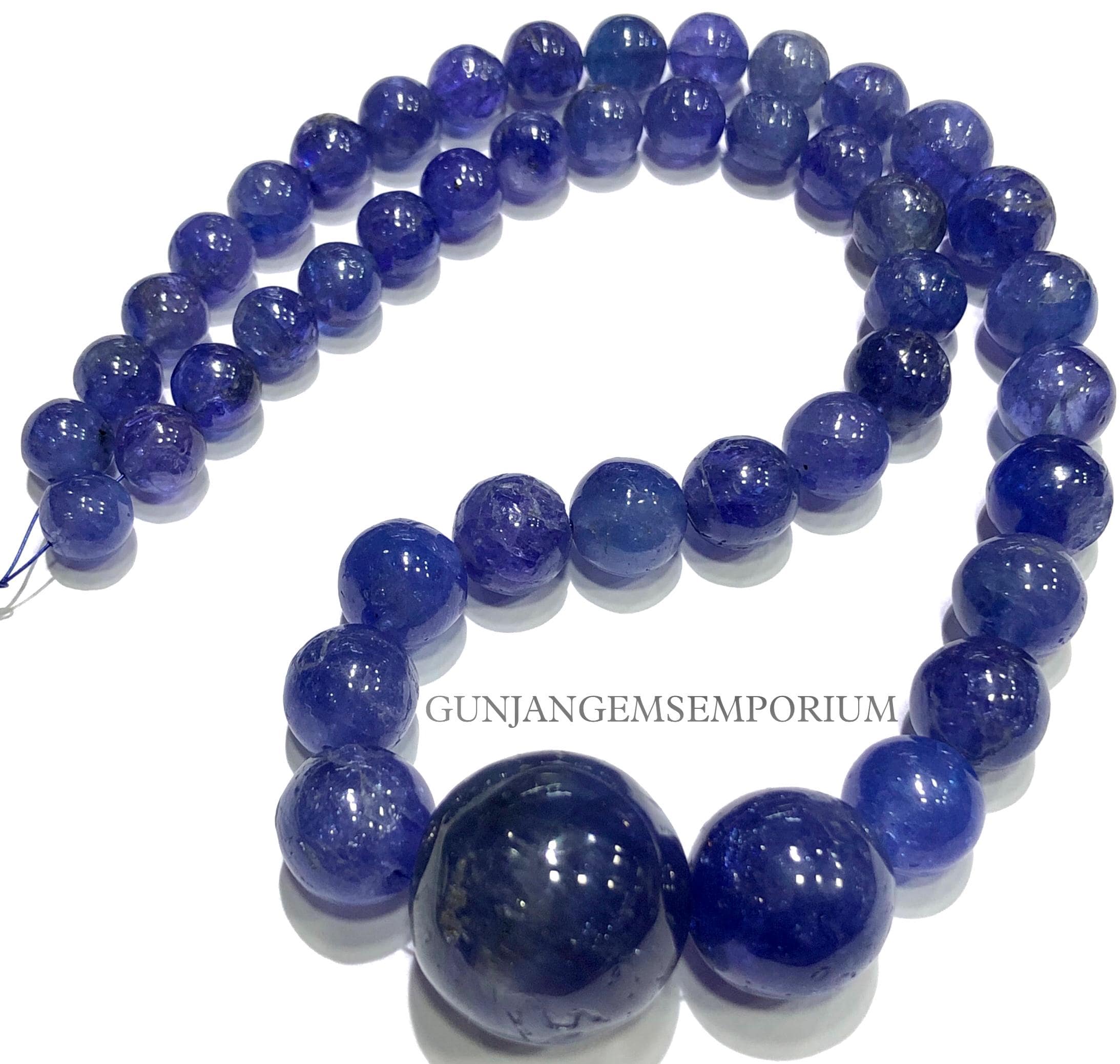 Tanzanite Gemstone Beads Rare Size 8/20mm Jumbo Tanzanite Rounds Sphere Beads Tanzanite Smooth Round Beads Natural Tanzanite Balls Beautiful