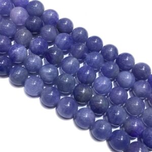 Natural Tanzanite Smooth And Round Beads,6mm/8mm/10mm/12mm Natural Zoisite Beads Bulk Supply,15 Inches One Starand