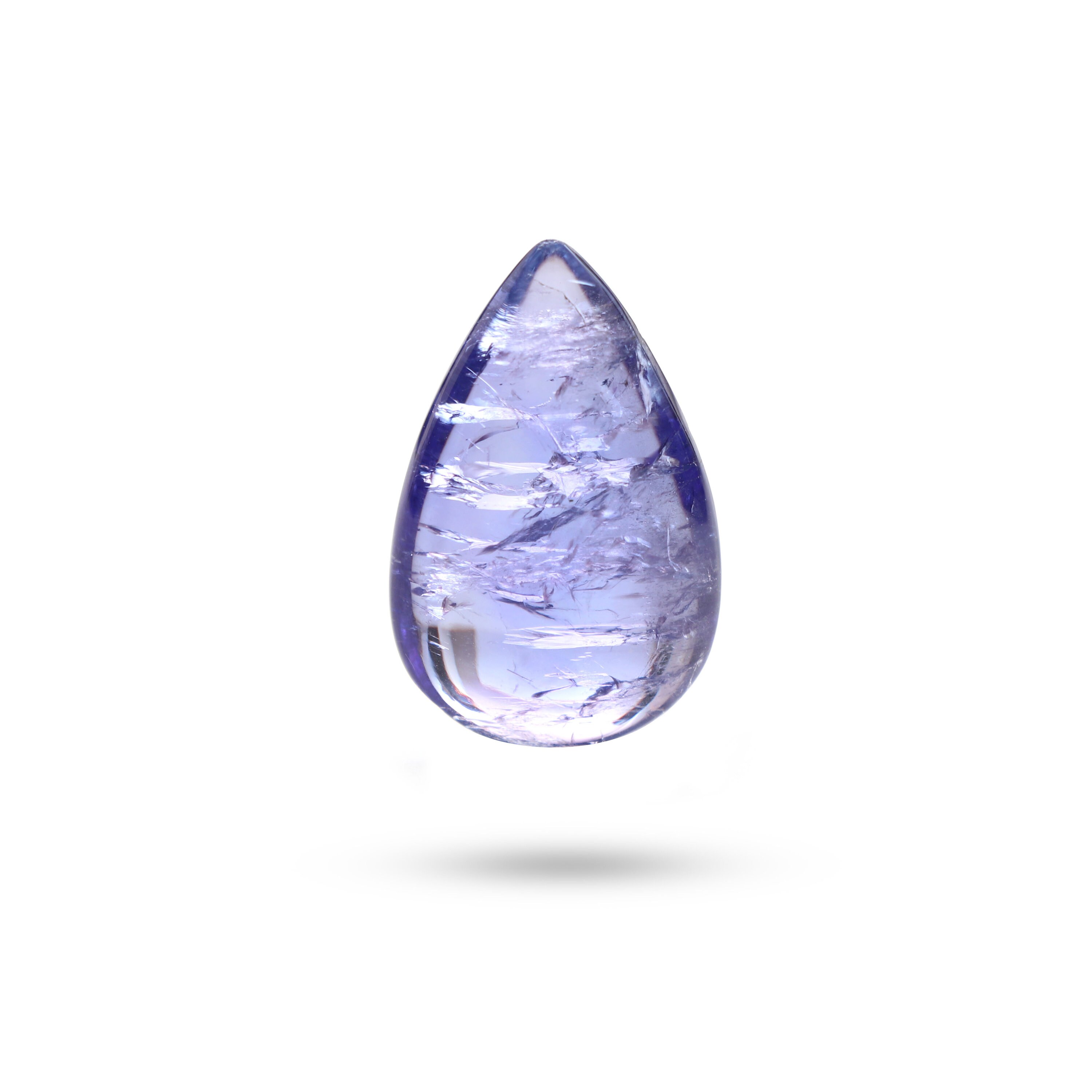 Natural Tanzanite Smooth Pear Loose Gemstone, 17x27 Mm, Tanzanite Jewelry Handmade Gift For Women, 1 Piece
