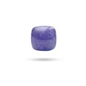 Natural Tanzanite Smooth Sugar Loaf Loose Gemstone, 22x22 mm, Tanzanite Jewelry Handmade Gift For Women, 1 Piece