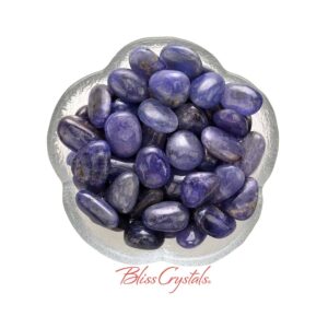 1 Small Tanzanite Tumbled Stone Genuine Crystal #tt01 1 Small Tanzanite Tumbled Stone Genuine Crystal #tt01