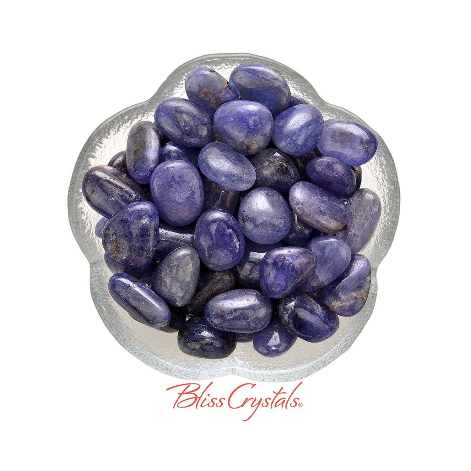 1 Small Tanzanite Tumbled Stone Genuine Crystal #tt01 1 Small Tanzanite Tumbled Stone Genuine Crystal #tt01