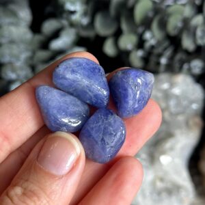 Tumbled Tanzanite , Pocket Stone