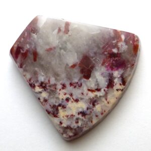 23.875 Carats Thulite Cabochon Rosaline Pink Manganese Variegated Unique Gemstone Handcut Lapidary Hand Made One Of A Kindnorway Norwegian