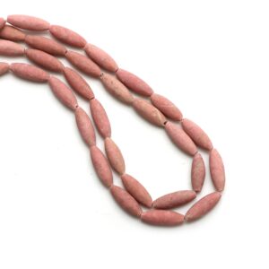 Natural Thulite Smooth Barrel Beads, 7.5x22 Mm, Thulite Jewelry Making Beads, 18 Inches Full Strand, Price Per Strand Natural Thulite Smooth Barrel Beads, 7.5x22 Mm, Thulite Jewelry Making Beads, 18 Inches Full Strand, Price Per Strand